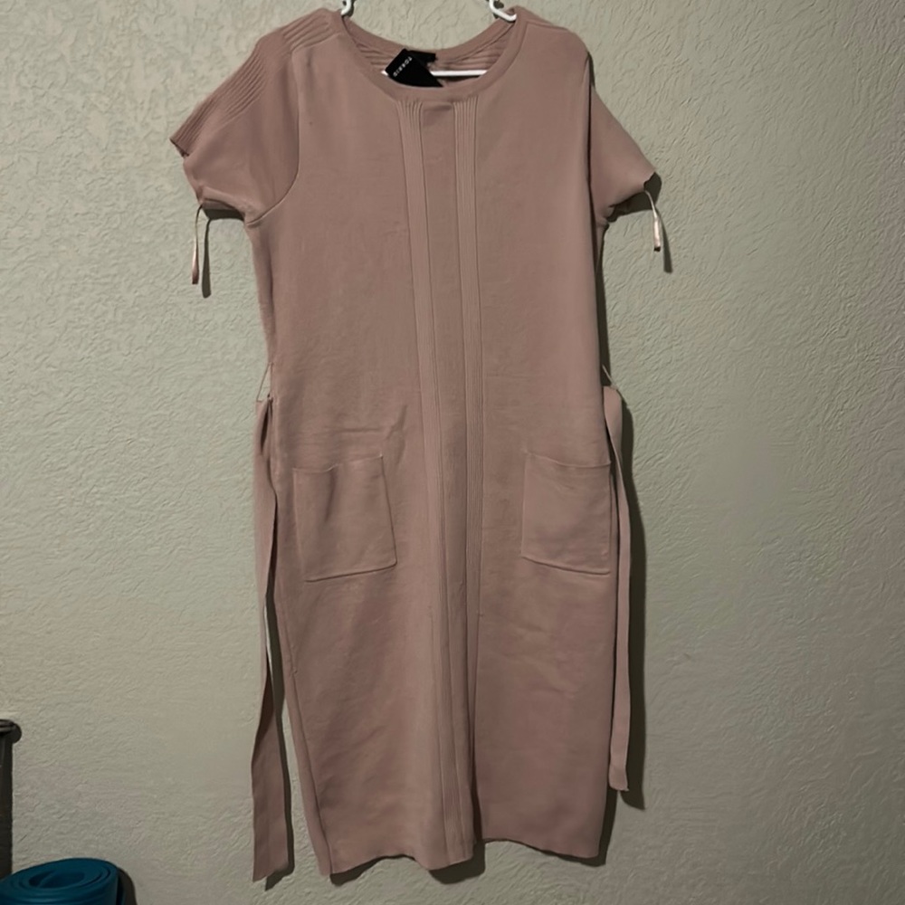 Pink Plus Sweater Dress